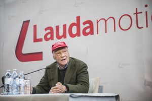 Niki Lauda představuje novou éru Laudamotion. Foto: Laudamotion