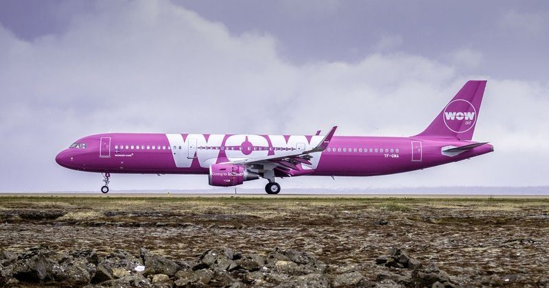 Airbus A321 společnosti Wow Air. Foto: Wow Air