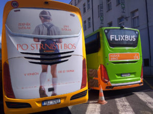 Autobusy RegioJet a Flixbus, foto: Zdopravy.cz/Jan Sůra