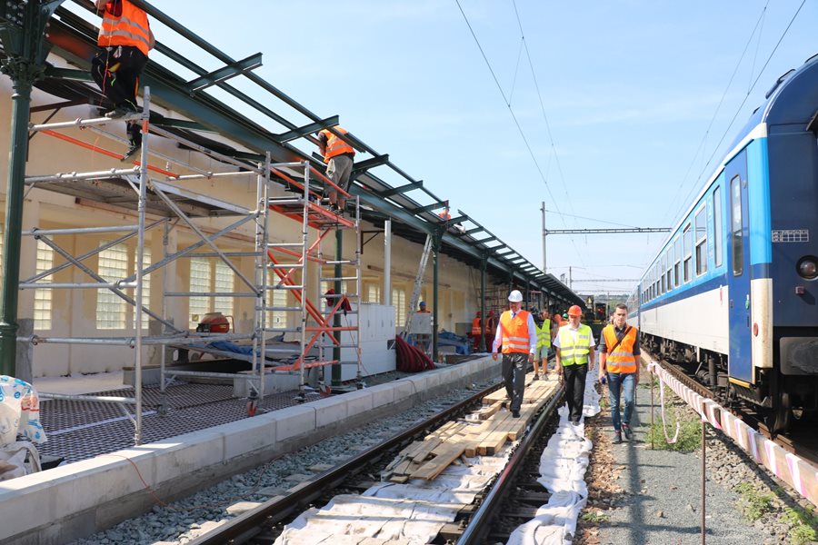 Poslední dny výluky na brněnském hlavním nádraží. Foto: ministerstvo dopravy.