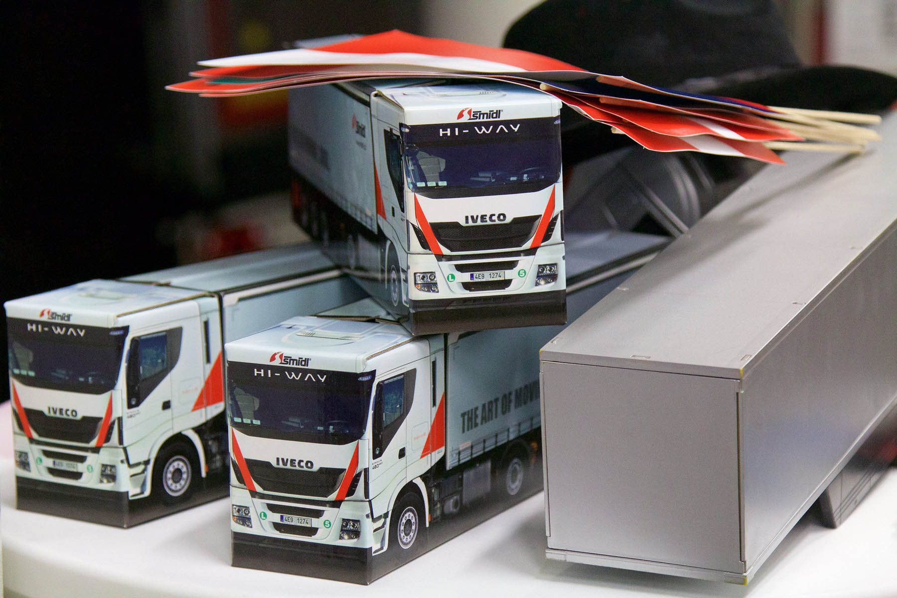 Modely kamiónů Iveco, foto: Šmídl