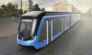 Vizualizace nové tramvaje ForCity Smart Artic pro Tampere. Foto: Škoda Transportation