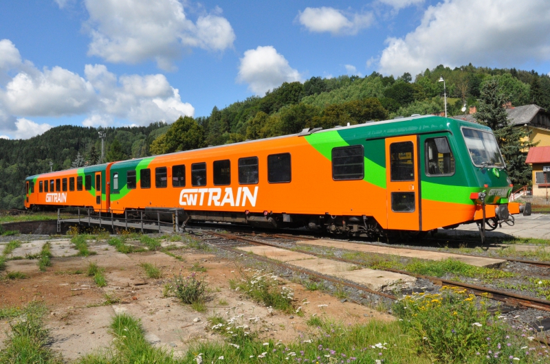 Motorová jednotka 628 v barvách GW Train Regio. Foto: GWTR