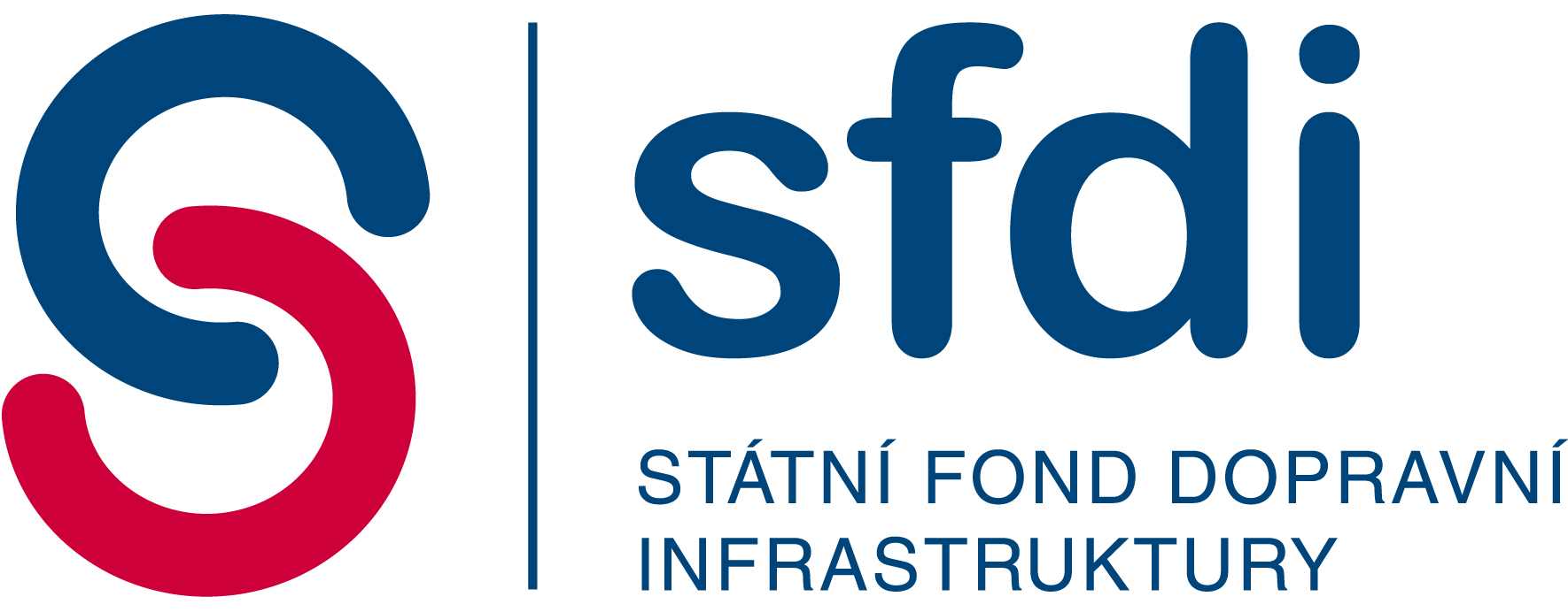 Logo Státního fondu dopravní infrastruktury. Foto. SFDI