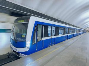 Vizualizace nového metra pro Petrohrad. Foto: Škoda Transportation
