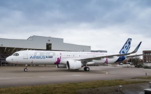 A321neo ACF po představení v závodě Airbusu v Hamburku. Foto: Airbus