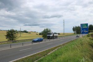 Silnice I/48 Rybí - Rychaltice před přestavbou na D48, ilustrační foto. Autor: MDČR