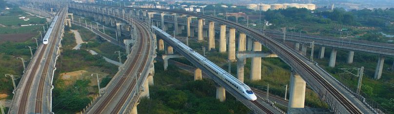 Čínské VRT, ilustrační foto. Autor: China Railway Corporation.