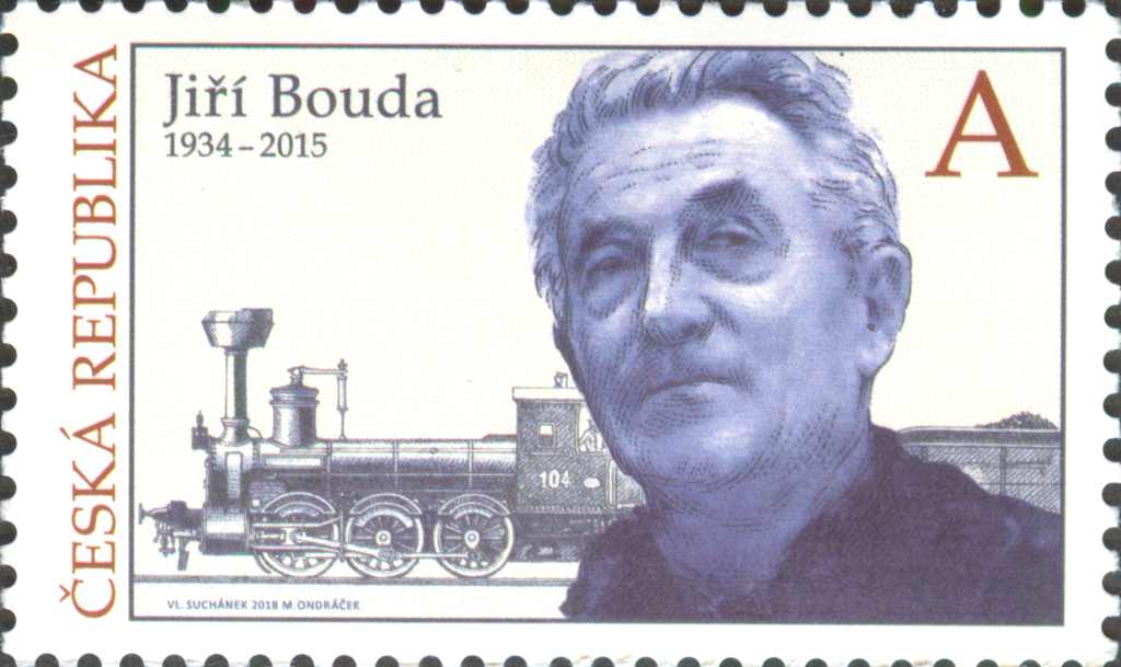 Výtvarník Jiří Bouda se dočkal vlastní poštovní známky. Foto: Česká pošta