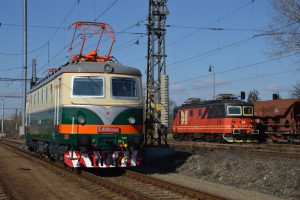 Lokomotiva se nejprve vydala na zkušební jízdu z Přerova do Starého Města u Uherského Hradiště. Foto: IDS Cargo