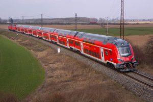 Dvoupodlažní push-pull souprava Škody Transportation pro Deutsche Bahn. Foto: Škoda Transportation