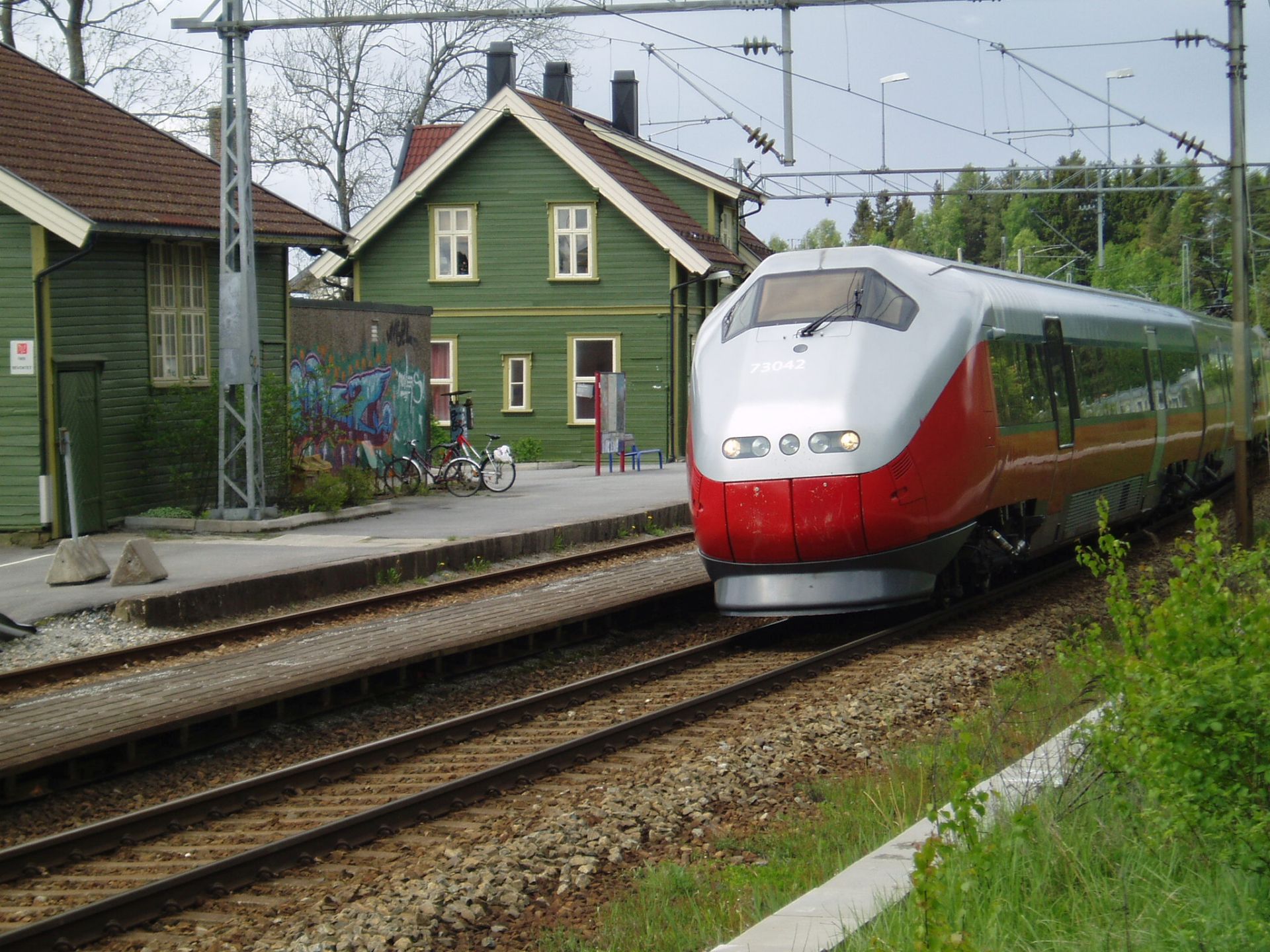 Norská železnice, ilustrační foto. Autor: Wikimedia Commons, Photo by JohnM