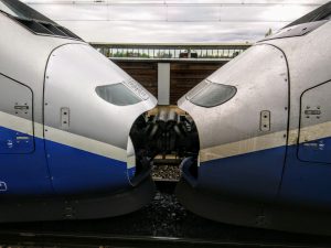 Spojené jednotky TGV. Foto: Jan Sůra