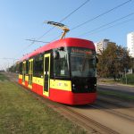 Tramvaj EVO 1 v barvách Dopravního podniku měst Mostu a Litvínova. Foto: DPmML - Petr Novák