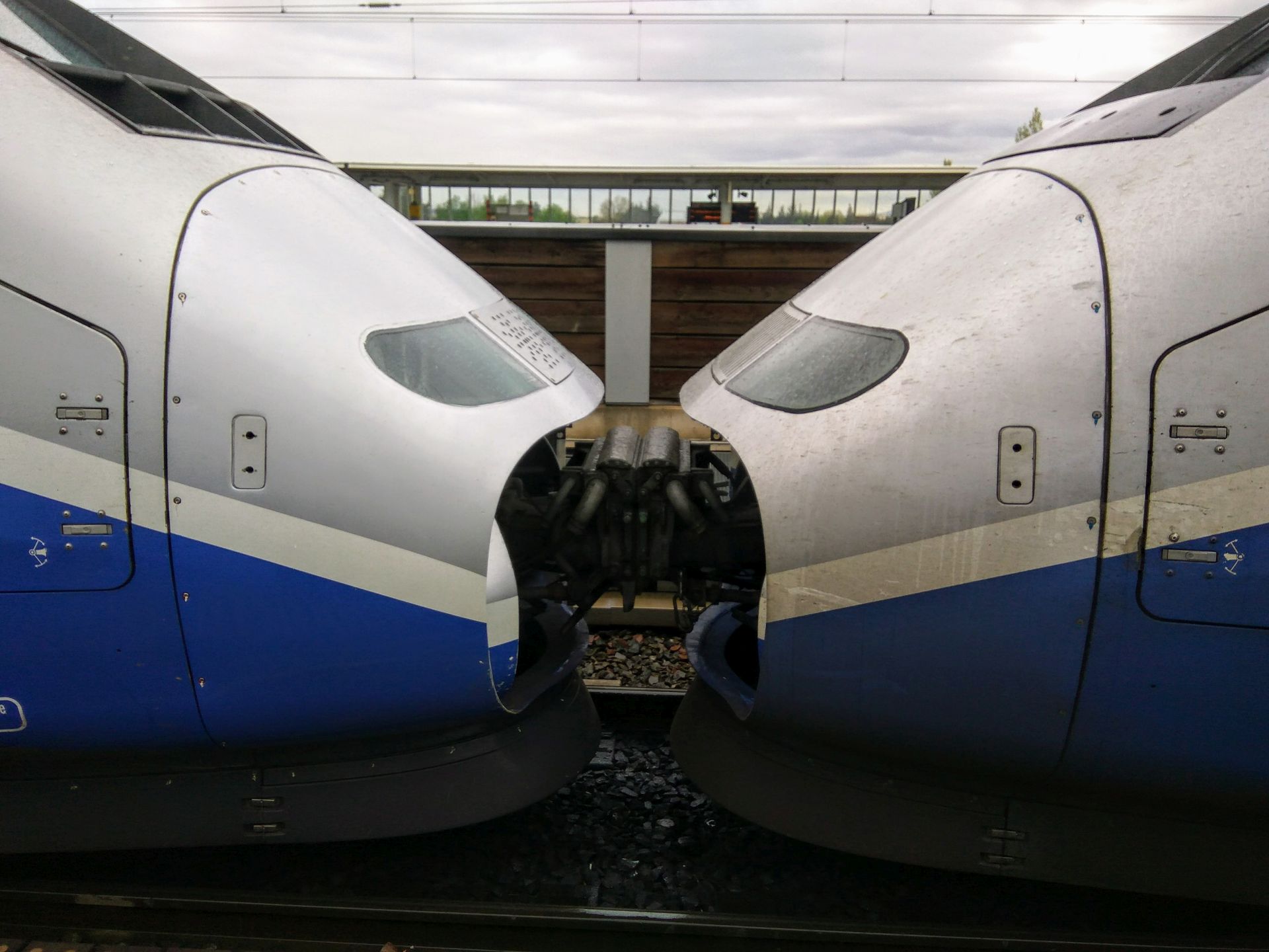 Spojené jednotky TGV. Foto: Jan Sůra