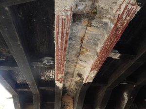 Detaily stavu Libeňského mostu. Foto: TSK