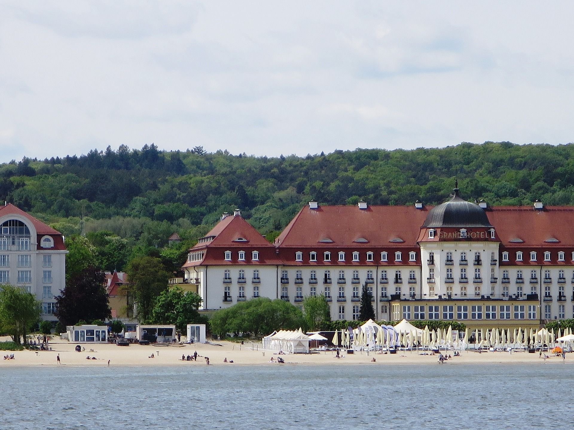 Pobřeží Baltského moře v Sopotech. Foto: Suesun/Pixabay.com