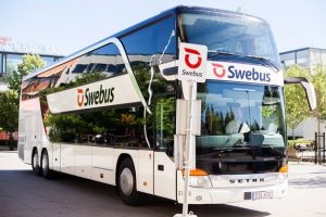 Autobus společnosti Swebus. Foto: SweBus