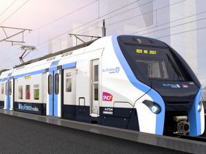 Podoba nových jednotek RER NG pro provoz v okolí Paříže. Foto: SNCF