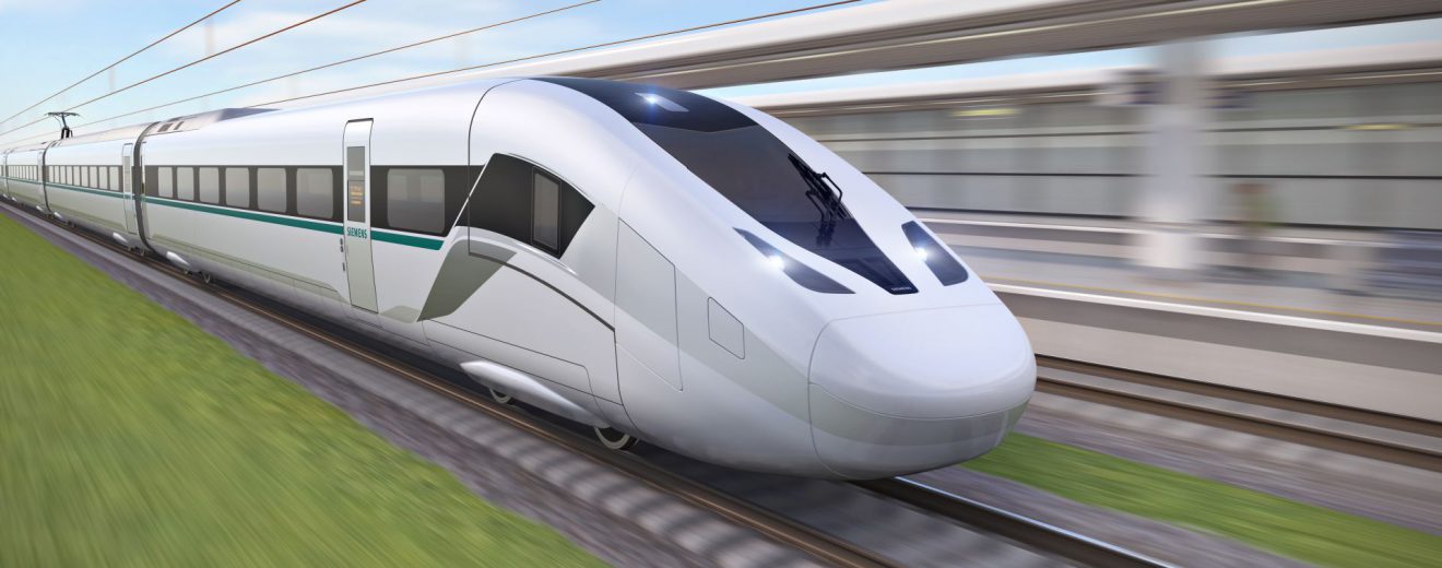 Vizualizace nového vlaku Siemens Velaro Novo. Foto: Siemens