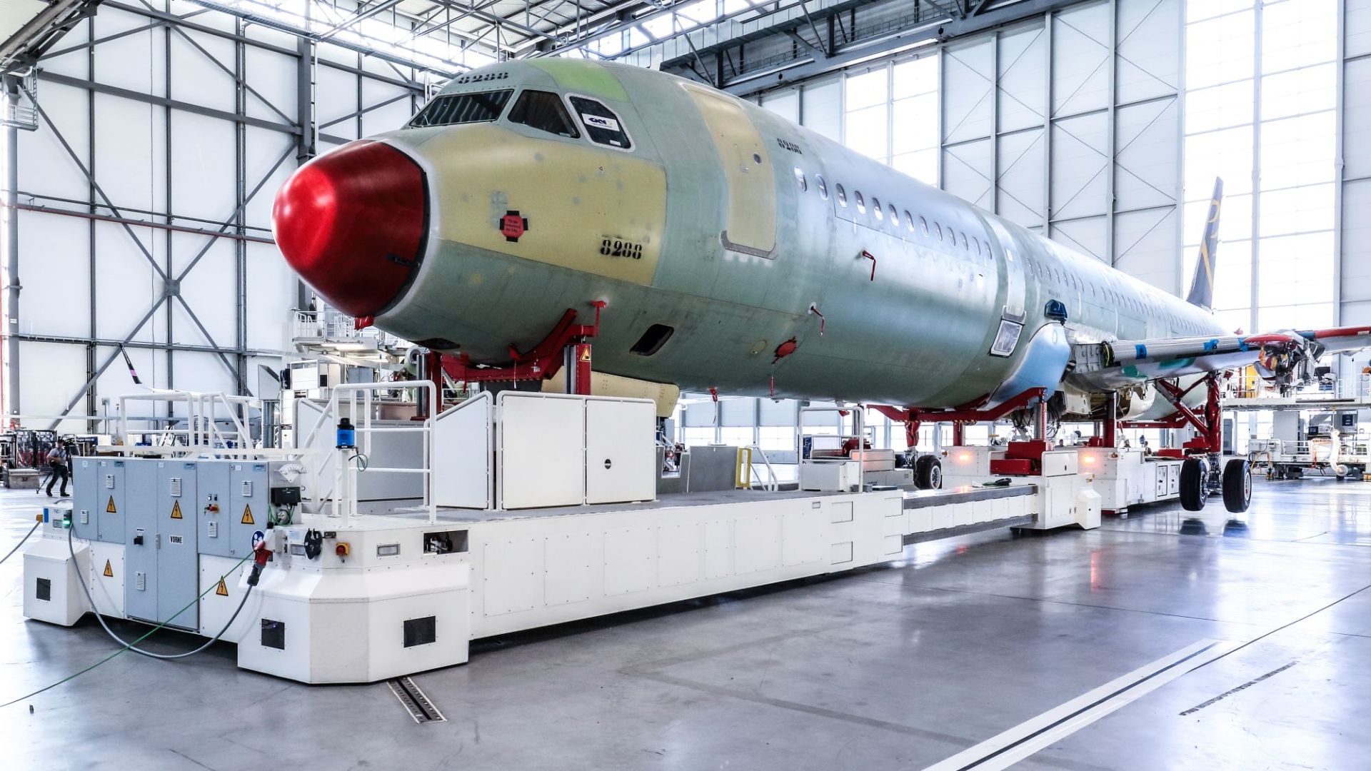 Výroba A320neo v závodě Airbusu v Hamburku. Foto: Airbus