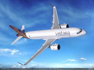 Indická společnost Vistara podepsala dohodu o společném záměru na koupi 13 Airbusů A320neo, dalších 37 pořídí od leasingových společností. Stroje pro indické vnitrostátní linky budou vybaveny motory Leap CFM. Foto: Airbus