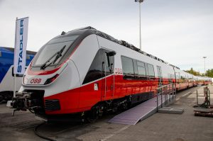 Innotrans 2018, Bombardier Talent 3 CityJet pro ÖBB, zdroj: ŽelPage/Juraj Kováč
