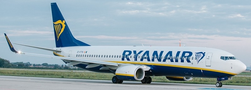 Letadlo Ryanairu na Letišti Pardubice. Autor: Letiště Pardubice