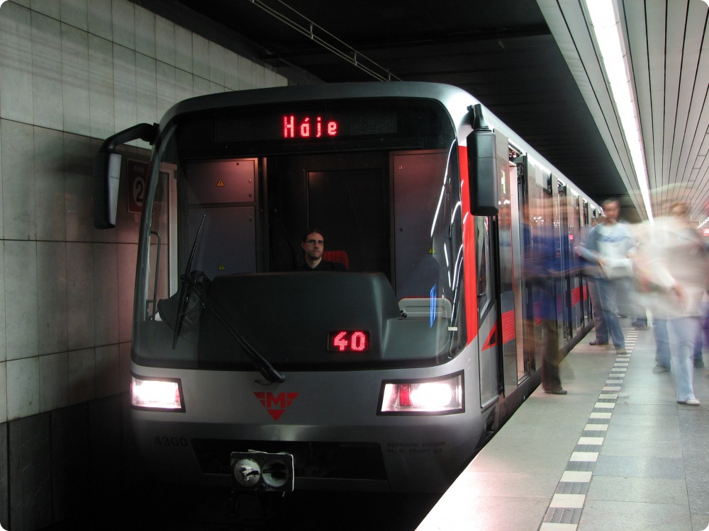 Vlak pražského metra Siemens M1. Autor: DPP