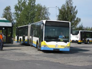 Autobus Mercedes Citaro, který koupil Dopravní podnik měst Liberce a Jablonce v německém Schwerinu. Foto: DPMLJ