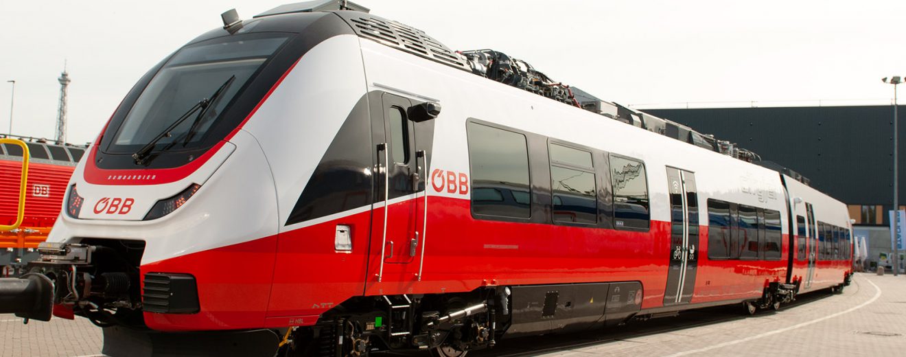 Innotrans 2018, Bombardier Talent 3 pro ÖBB, zdroj: Zdopravy.cz/Josef Petrák