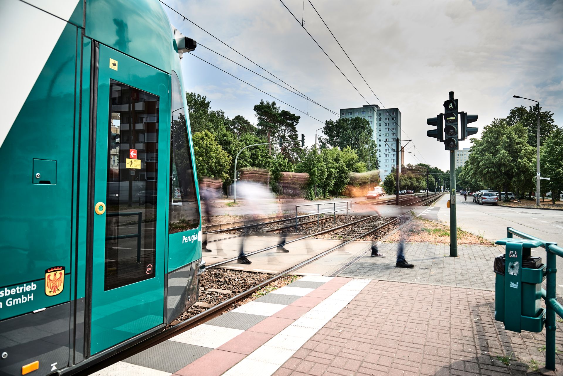 Autonomní tramvaj Siemens Combino v ulicích Postupimi. Foto: Siemens Mobility