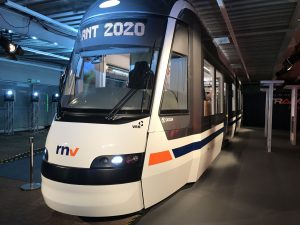 Model nové tramvaje pro dopravní podnik Rhein-Neckar-Verkehr (rnv). Foto: Škoda Transportation