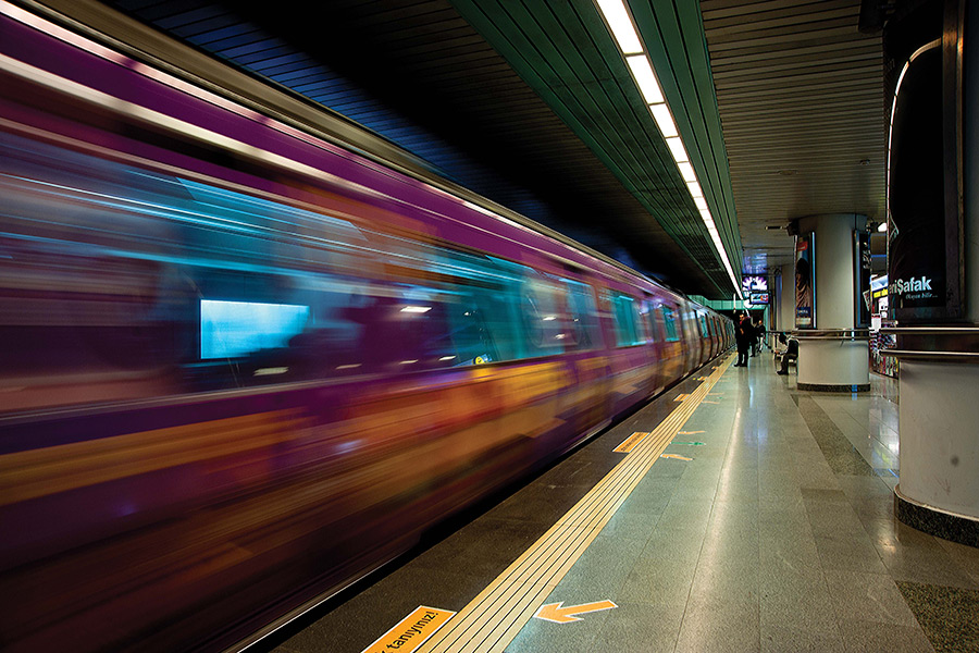 Metro v Istanbulu. Foto: Istanbulmetrosu.com