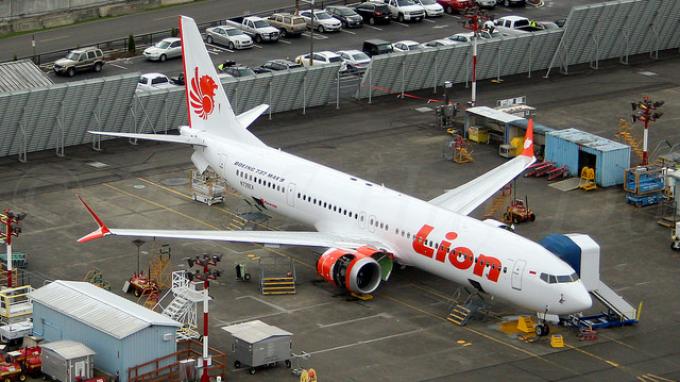 Boeing 737 MAX 8 společnosti Lion Air. Foto: Boeing