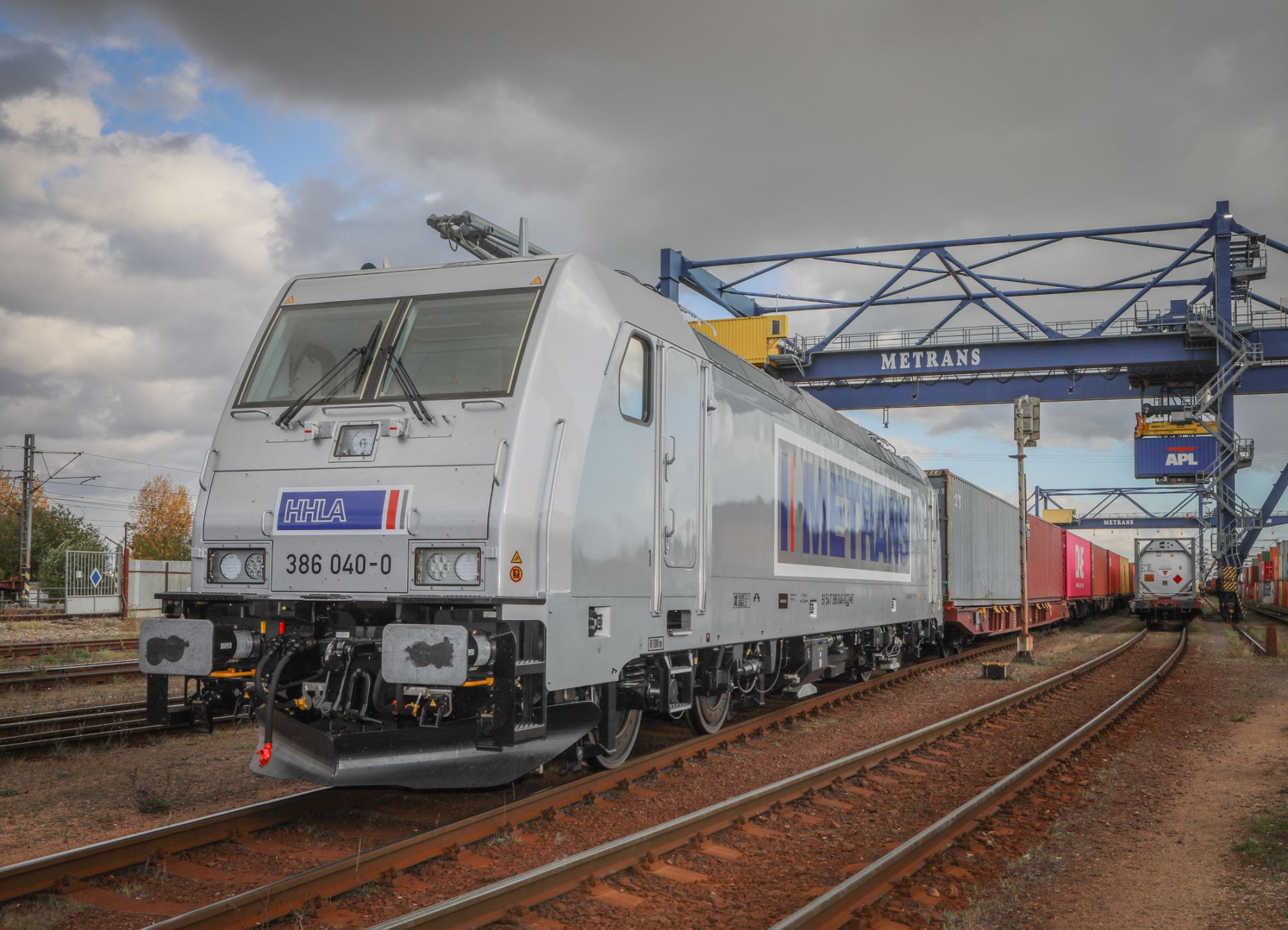 Čtyřicátá lokomotiva Bombardier TRAXX. Foto: L. Vosáhlo/Metrans