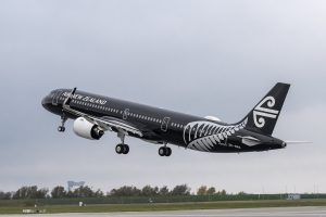 Airbus A321neo v černém nátěru pro Air New Zealand. Foto: Airbus