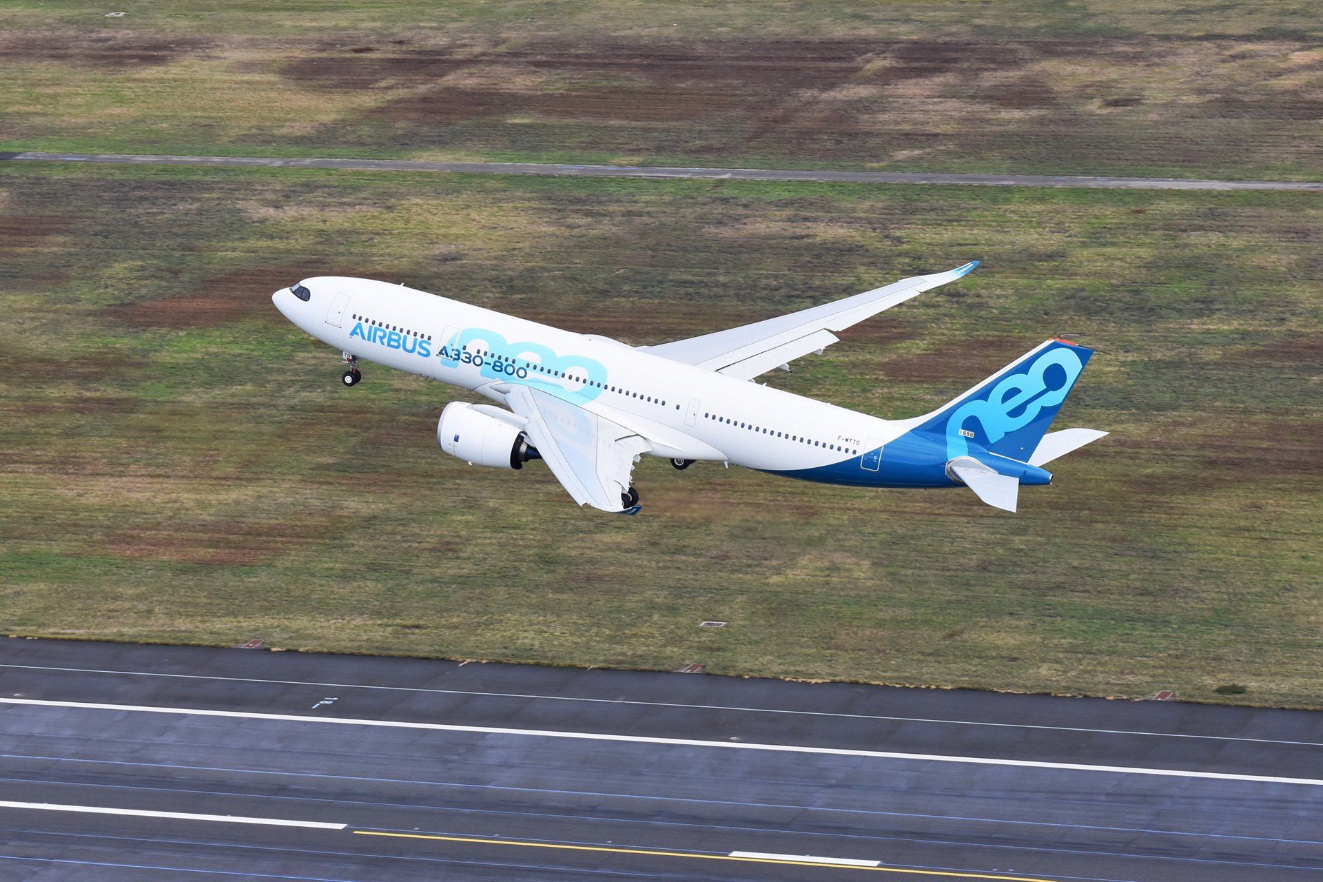 První let A330-800. Foto: Airbus