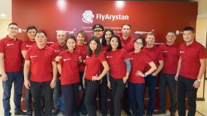 Představení nové aerolinky FlyArystan. Pramen: Air Astana