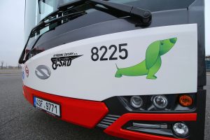 Autobus Solaris Urbino společnosti ČSAD Střední Čechy v nových standardech PID. Autor: ROPID