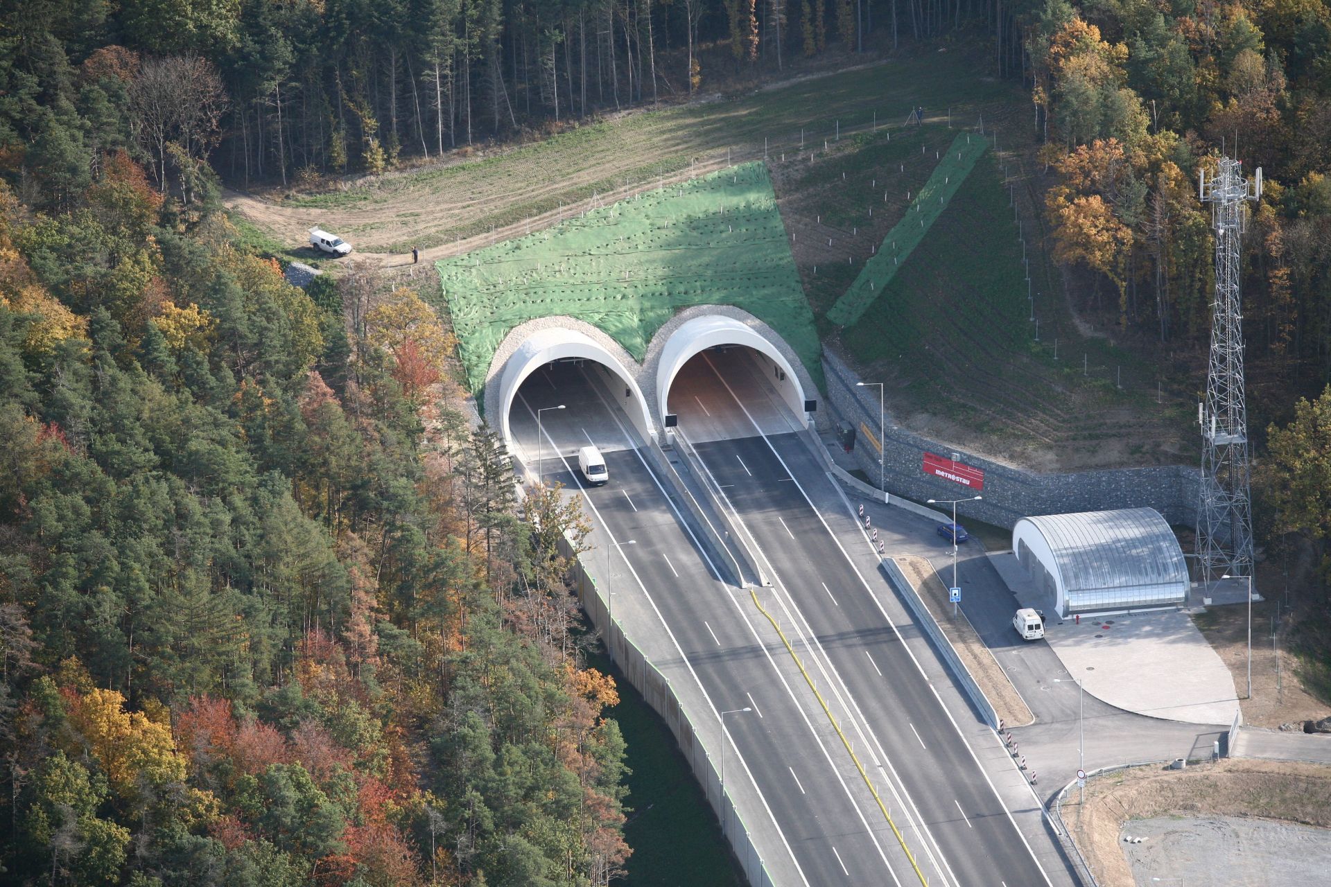 Tunel Valík po dokončení. Foto: Pragoprojekt