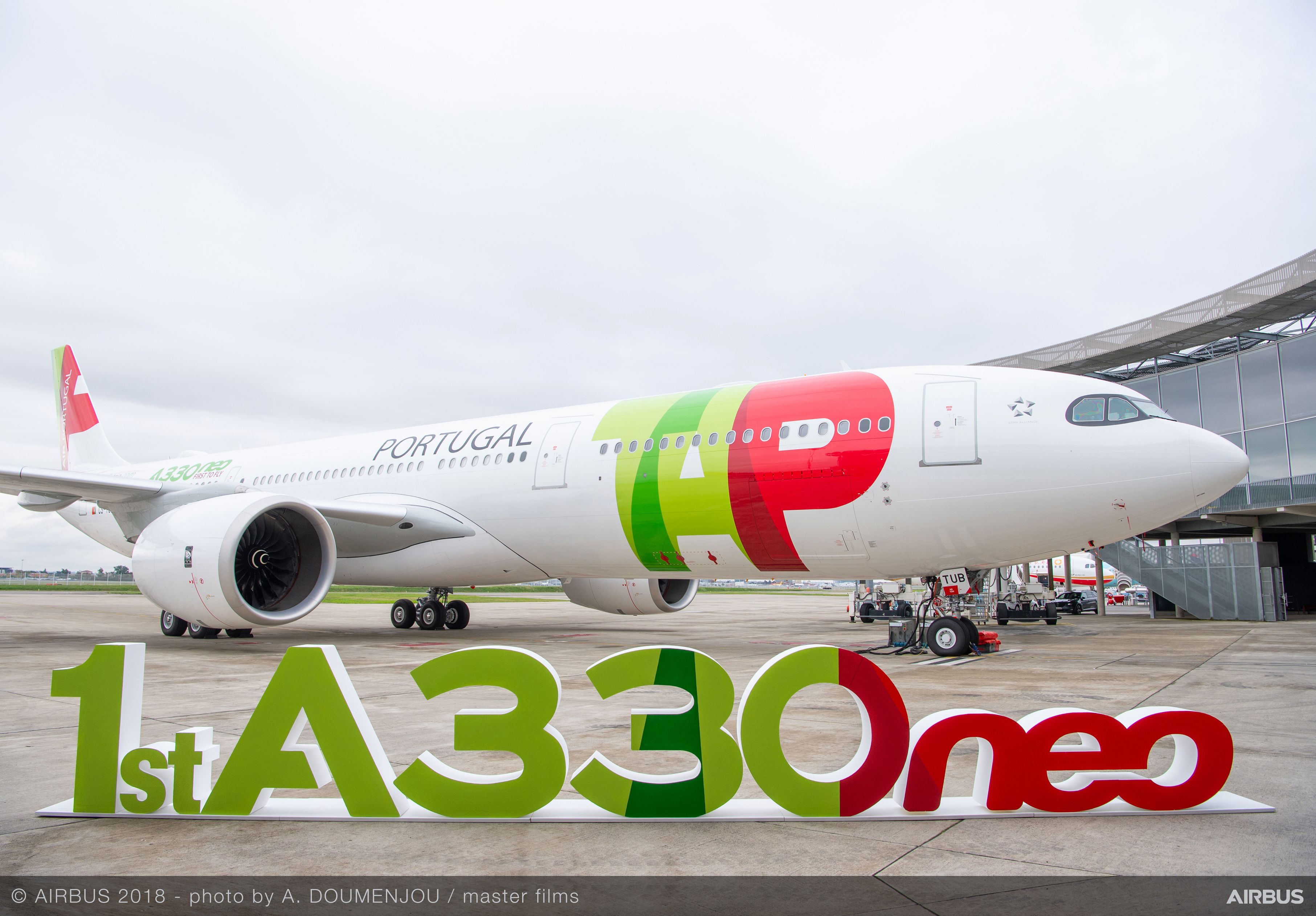 Předání prvního A330-900. Foto: Airbus