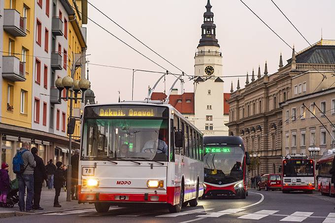 Rozlučková akce s trolejbusy Škoda 14Tr v Opavě. Foto: Viktor Karvanszki / www.nejenostravskevikendy.cz