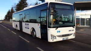 Autobus společnosti BDS Bítešská dopravní společnost, která na lince Brno - Znojmo také jezdí. Foto: BDS