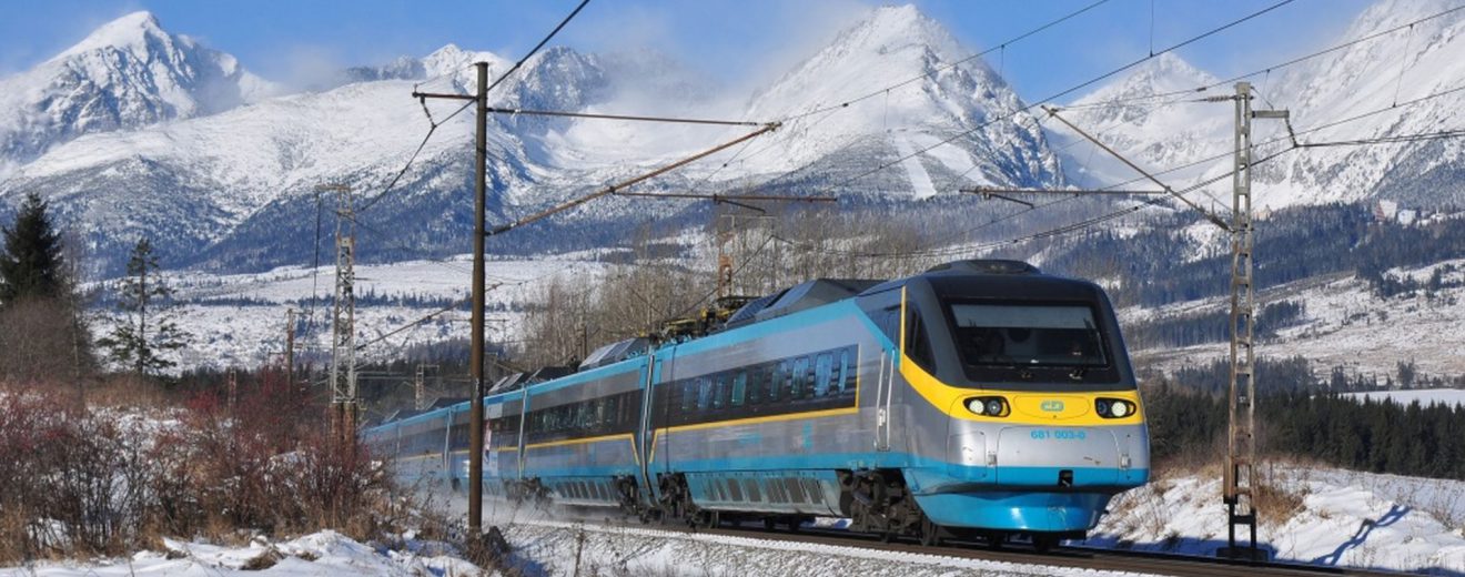 Pendolino na Slovensku. Foto: České dráhy