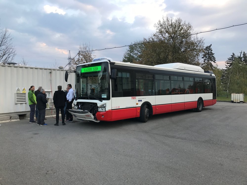 Autobus Iveco Urbanway jezdící na biometan. Foto: DPMB