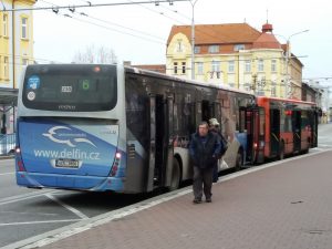 Autobusy MHD České Budějovice. Autor: Zdopravy.cz/Jan Šindelář