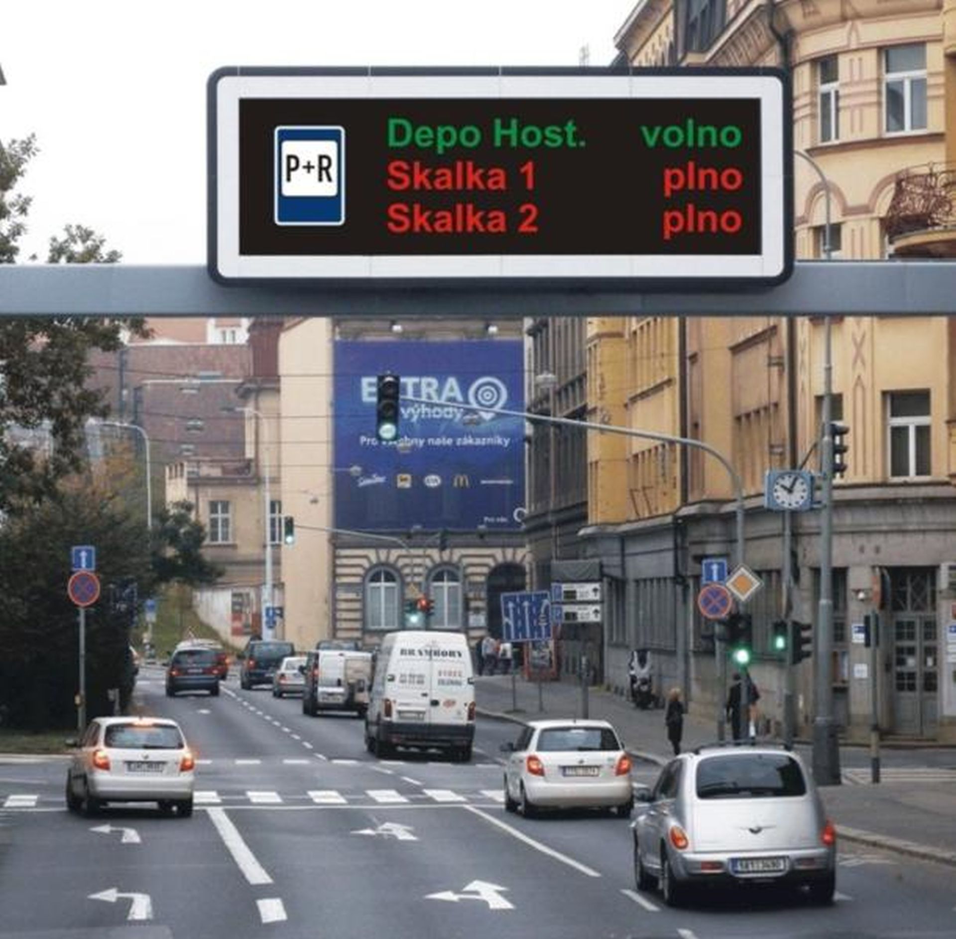 Informační tabule pro řidiče budovala Praha naposledy v roce 2013. Foto: TSK Praha