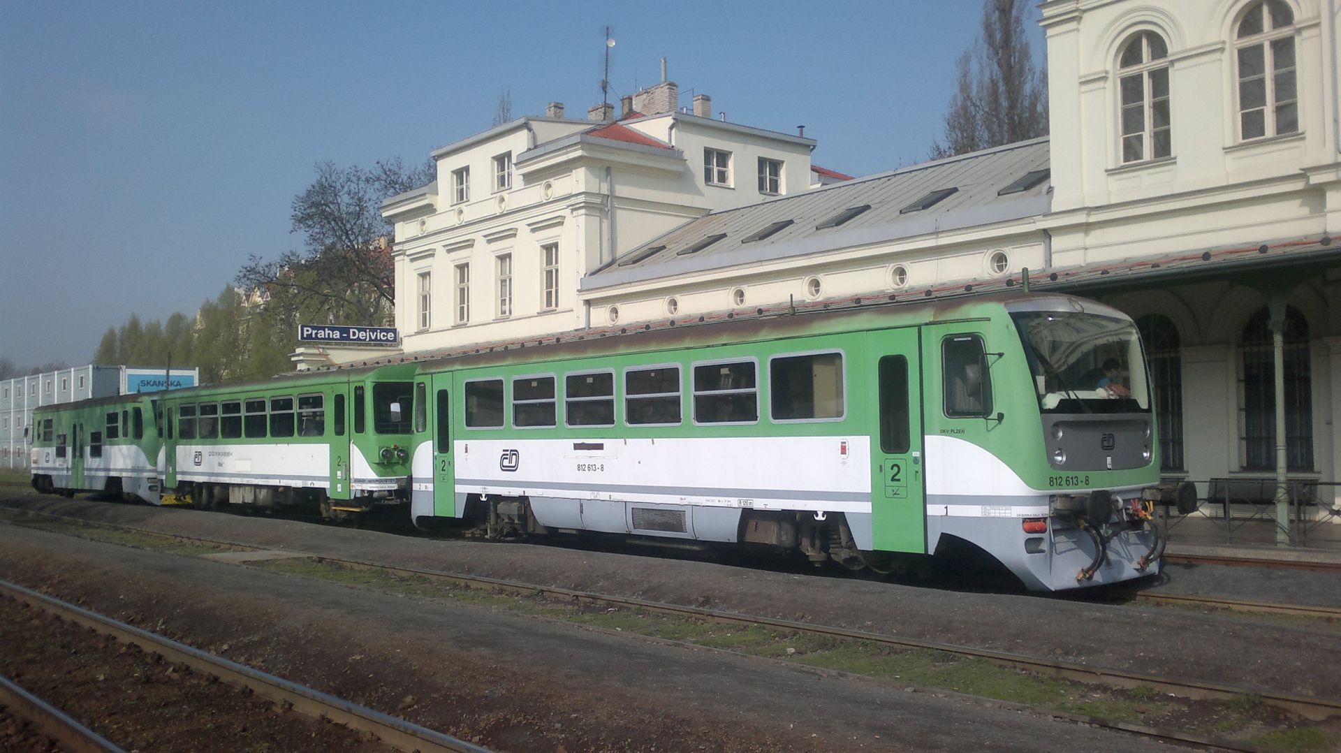 Motorový vůz řady 812 "esmeralda". Autor: Ondřej Kubala