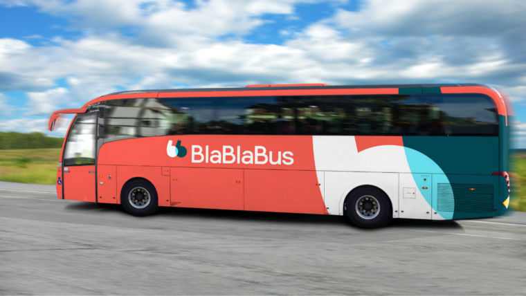 Vizualizace autobusu BlaBlaBus. Foto: BlaBlaBus